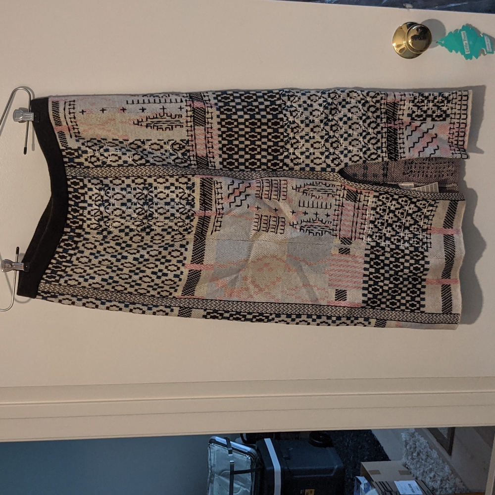 Anthropologie knit skirt size medium